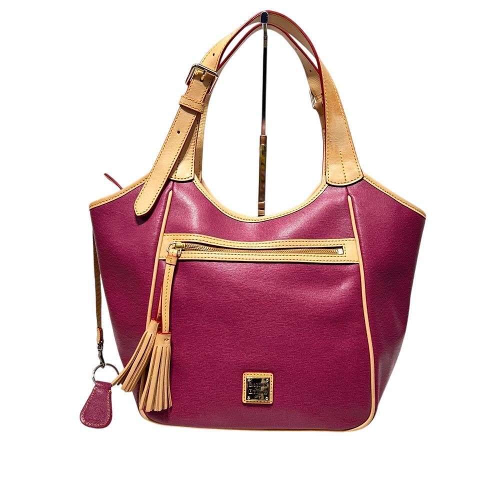 Dooney & Bourke Maddie Violet Quartz Purple Saffiano Leather Shoulder Bag NWOT